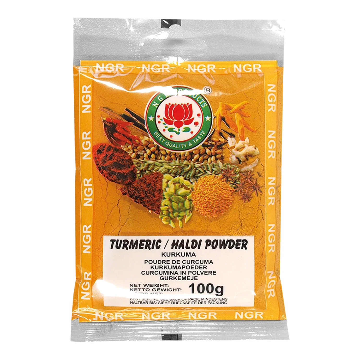NGR Turmaeric / Haldi Powder - Kurkuma 100G