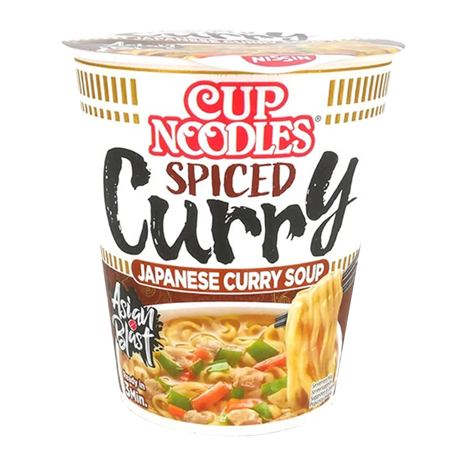 NISSIN Cup Noodle Japanese Curry  67G
