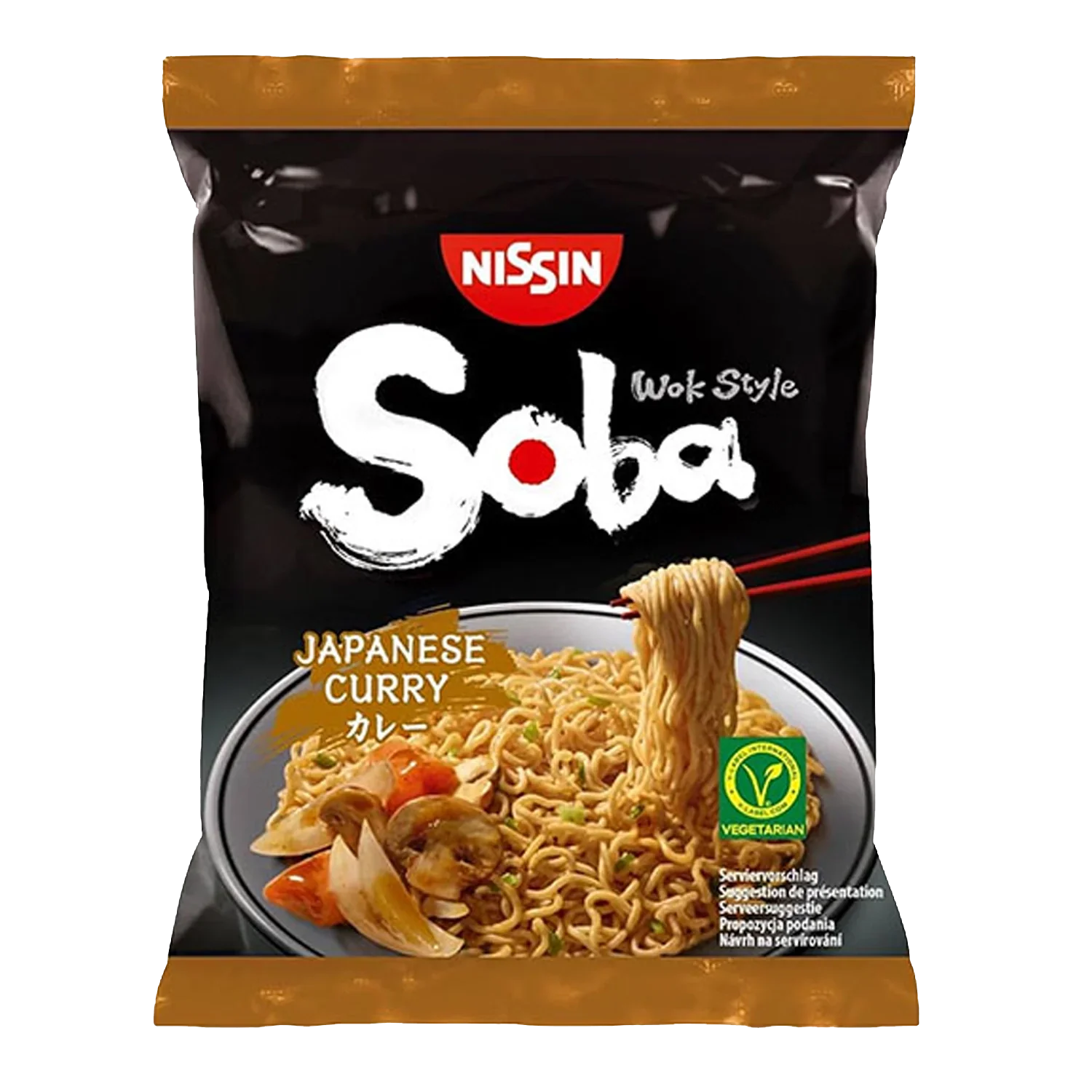 NISSIN Noodle Bag Soba Japanese Curry 110G