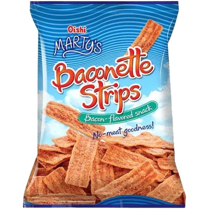 OISHI MARTY'S Baconette Strips Bacon Flavor 90G