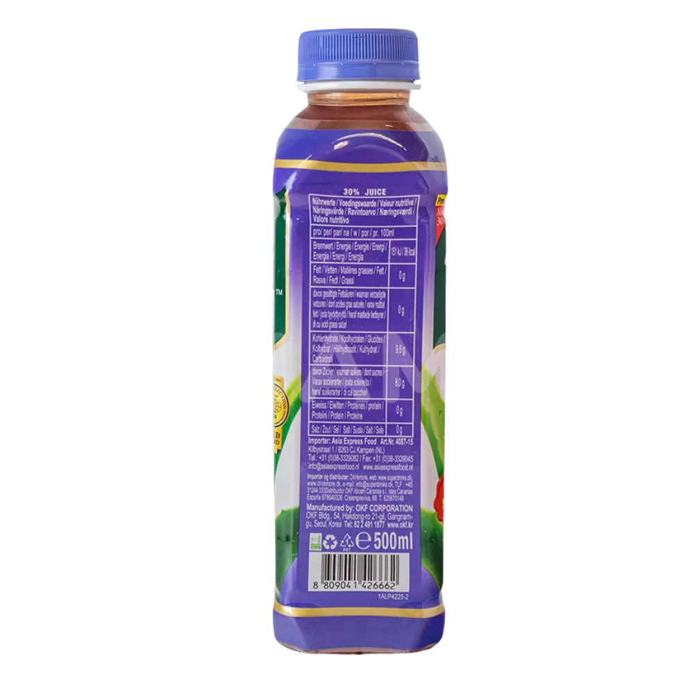OKF Aloe Vera Getränk Blaubeere 500ML - Image 2
