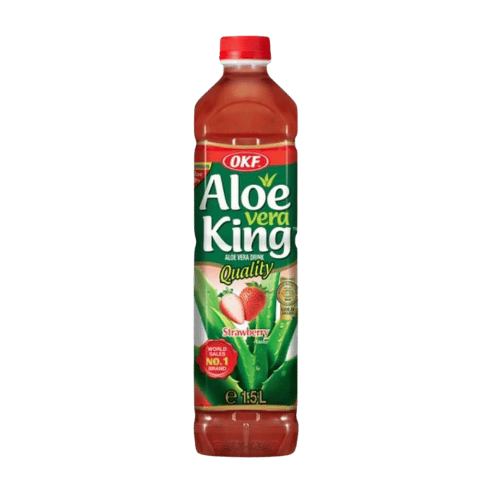 OKF Aloe Vera Getränk Erdbeere 1,5L