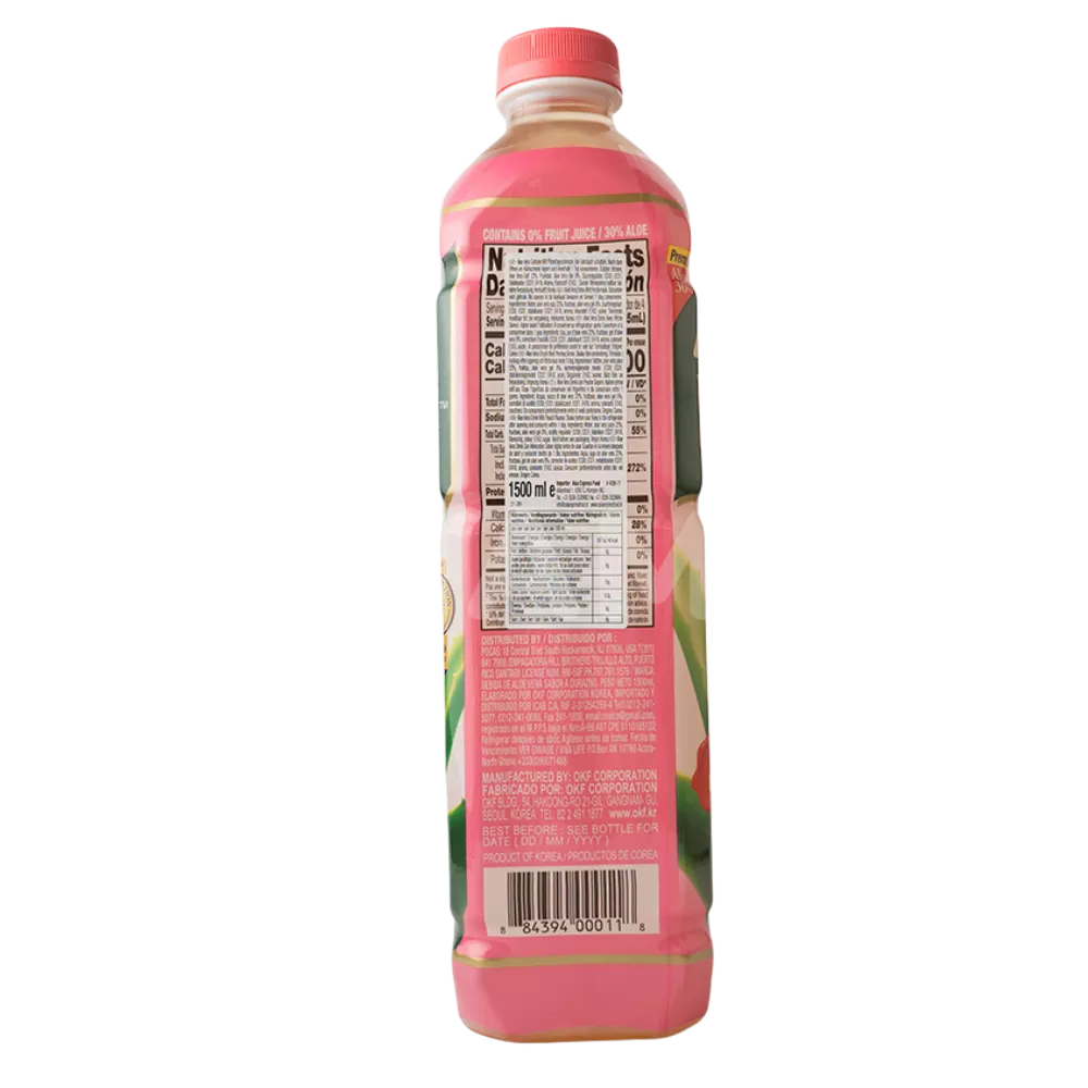 OKF Aloe Vera Getränk Pfirsich 1,5L - Image 2