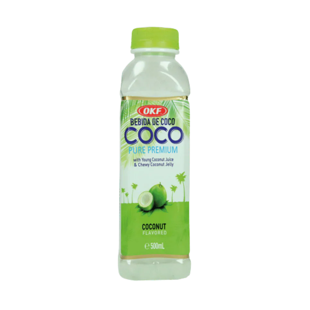 OKF Coconut Getränk 500ML Bebida de Coco Pure Prem.