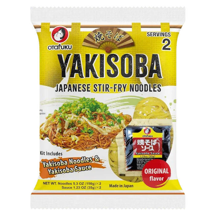 OTAFUKU Yakisoba mit 370g Sauce für 2 Portionen