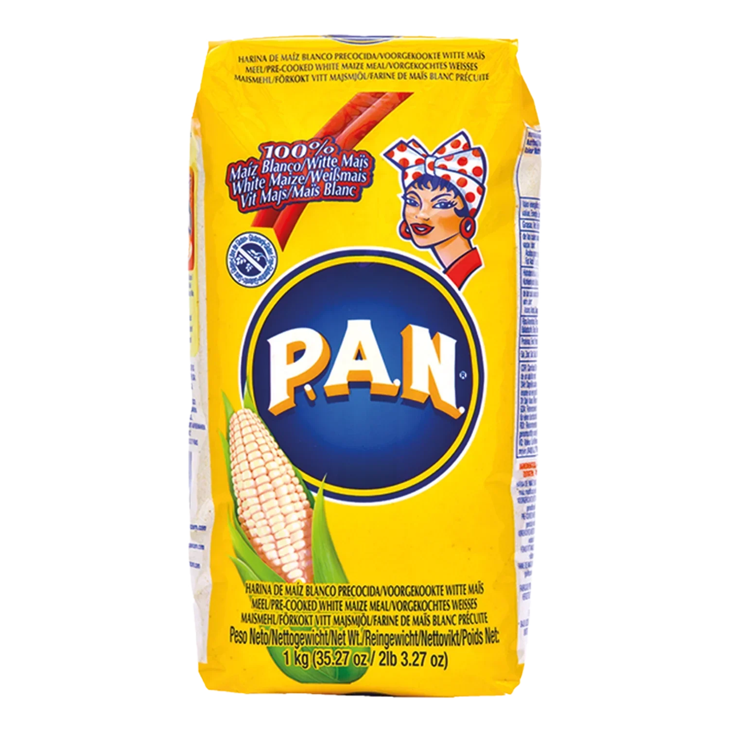 PAN weißes Maismehl 1KG