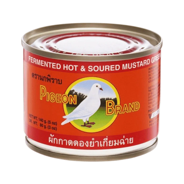 PIGEON BRAND Pickled Hot&Sour Mustard 140G
