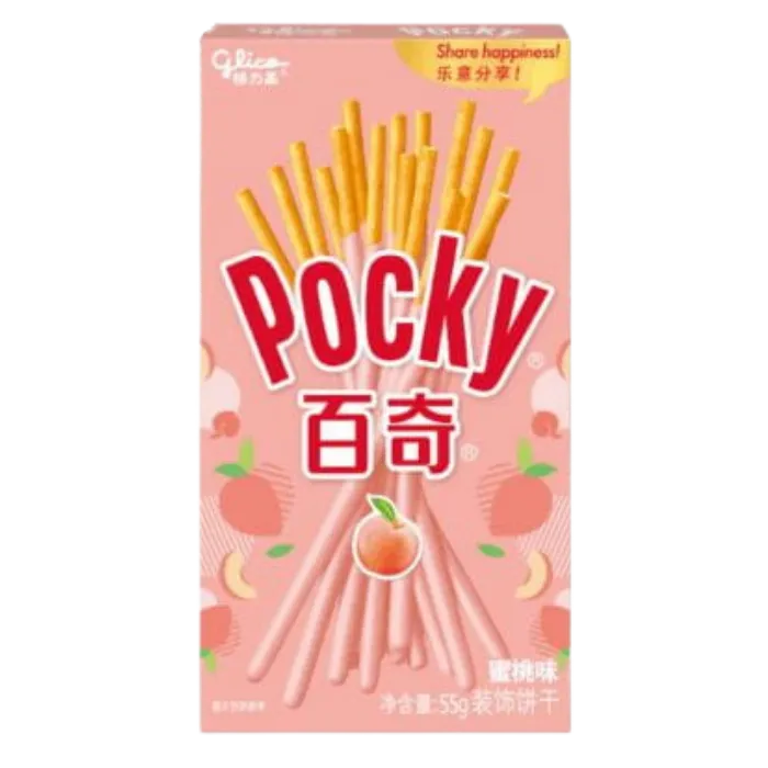 POCKY Biskuit Sticks Peach Pfirsich 55G