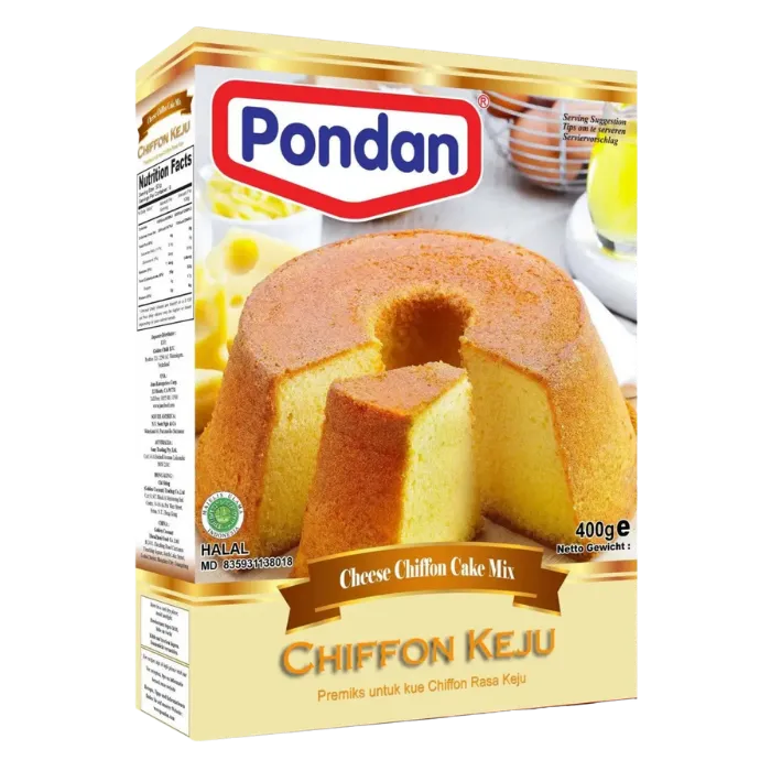 PONDAN Chiffon Cake Cheese-Backmix 400G