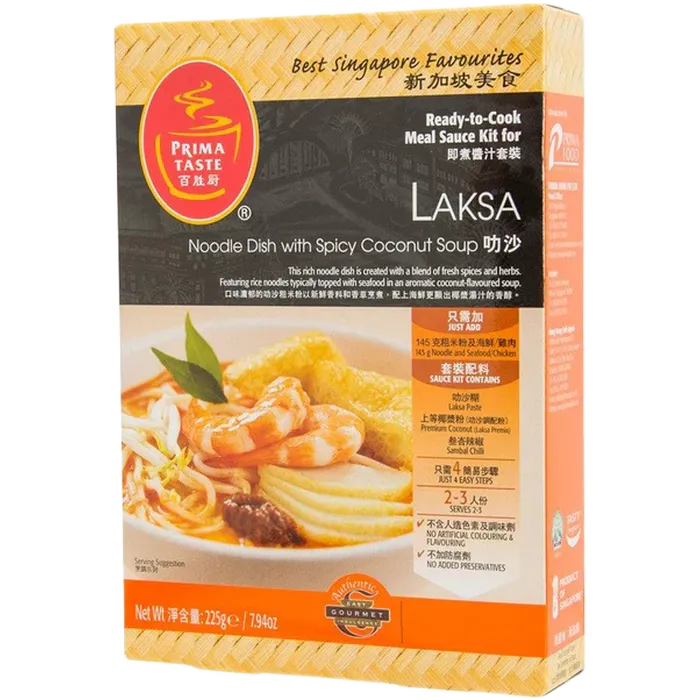 PRIMA TASTE Laksa Retail Pack 225G