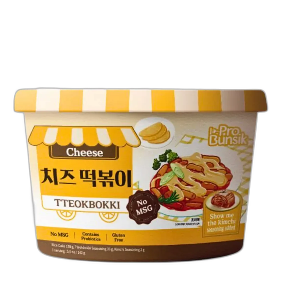 PROBUNSIK Tteokbokki Bowl Cheese 142G
