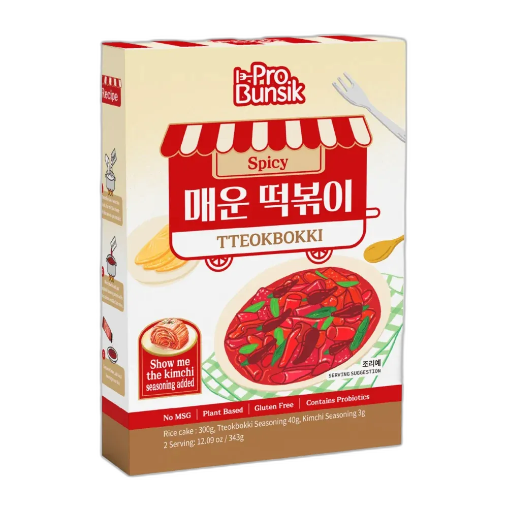 PROBUNSIK Tteokbokki Spicy 343G