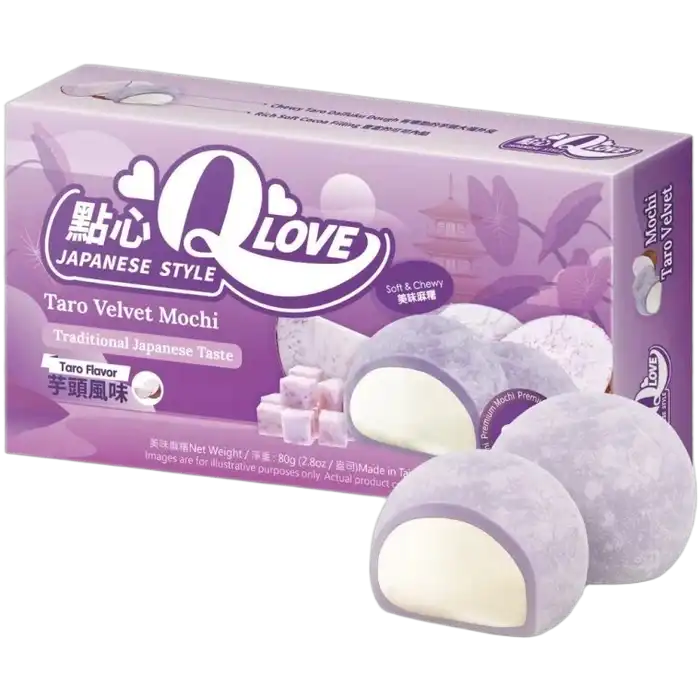 QLove Mini Mochi Taro 80G