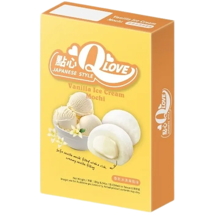 QLOVE  Mochi Vanilla Ice Cream 180G