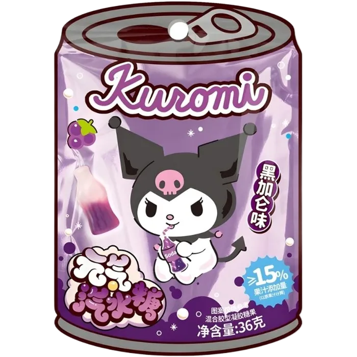 Quanji Kuromi Soda Candy Blackcurrant 36G