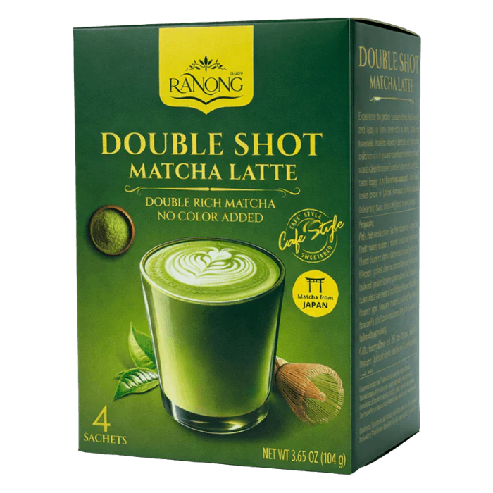 RANONG Double Shot Matcha Tea Latte 128g
