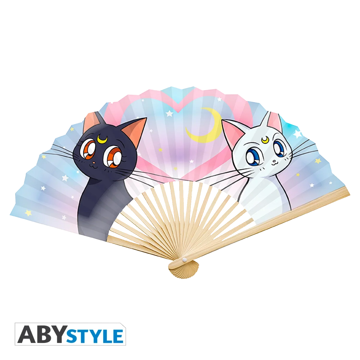 SAILOR MOON Fan - Fächer "Sailor Moon & Cats"