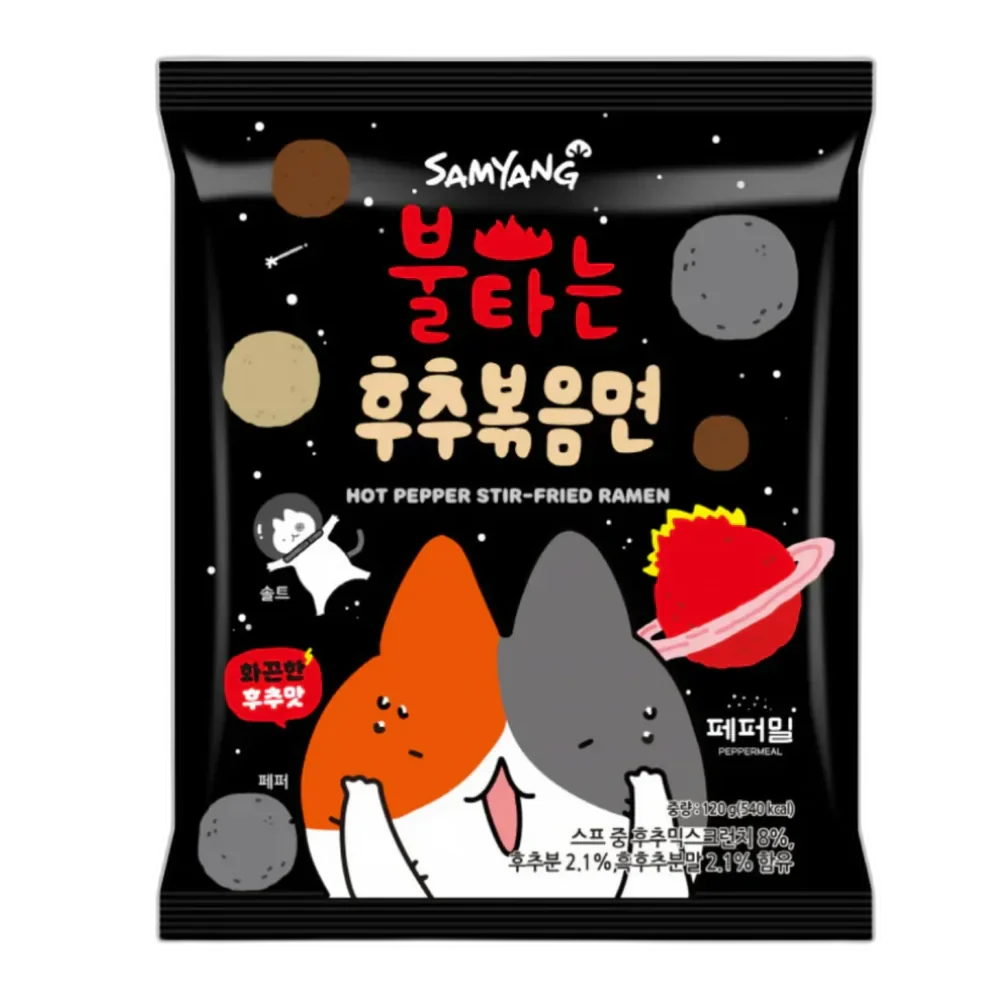 SAMYANG Hot Pepper Stir Fried Ramen 120G