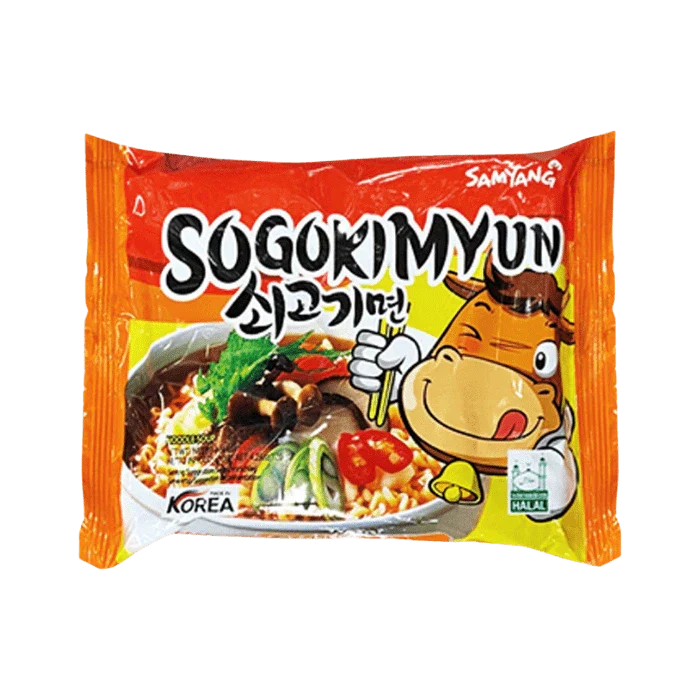 SAMYANG Ramen Noodle Sogogi Myun Beef 120G