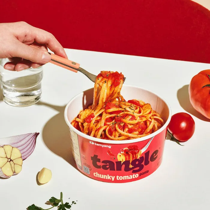 SAMYANG TANGLE Chuncy Tomato Pasta Bowl 105G - Image 2