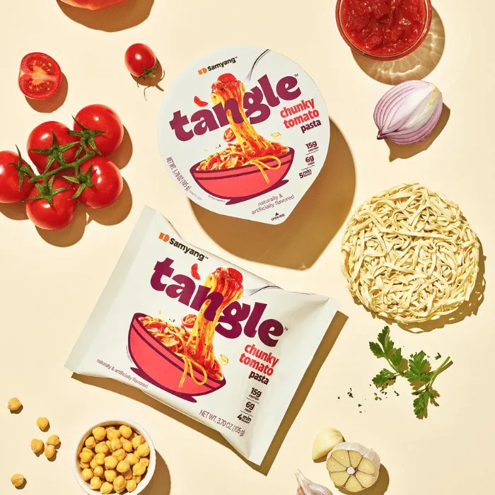 SAMYANG TANGLE Chuncy Tomato Pasta Bowl 105G - Image 4