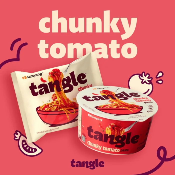 SAMYANG TANGLE Chuncy Tomato Pasta Bowl 105G - Image 5
