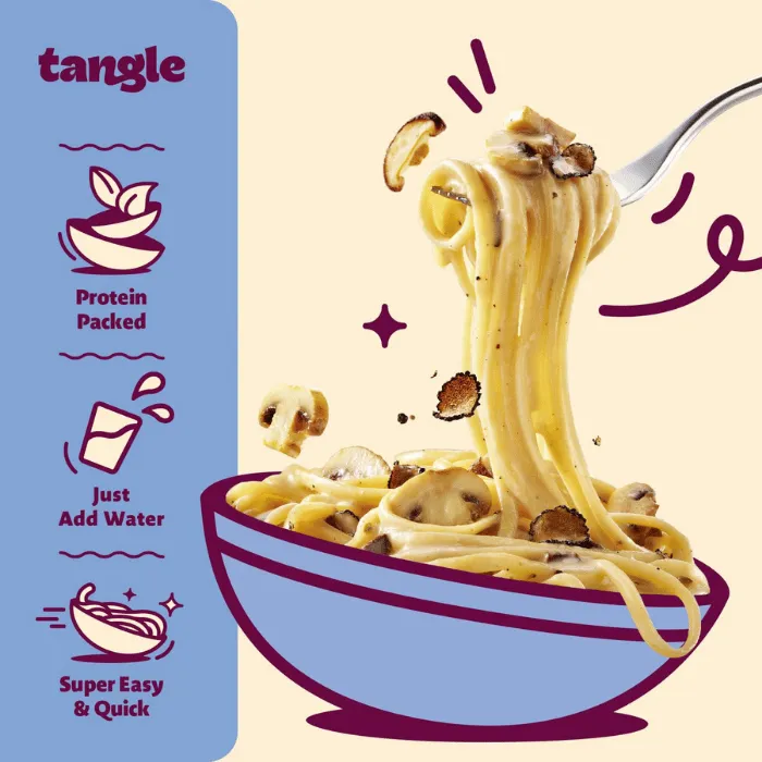 SAMYANG TANGLE Creamy Mushroom Pasta Bowl 105G - Image 3