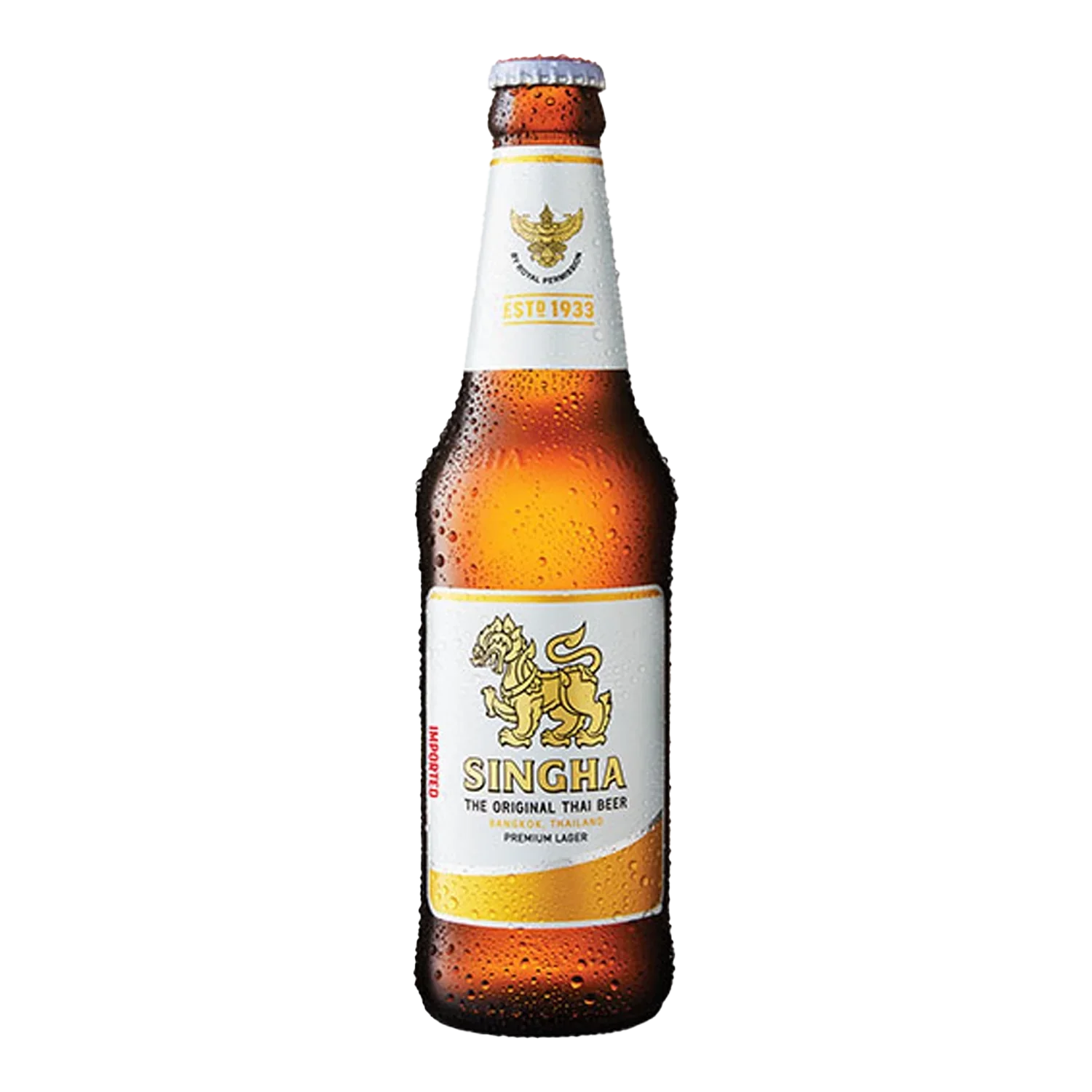 SINGHA Bier Flasche Alk.5% 330ML