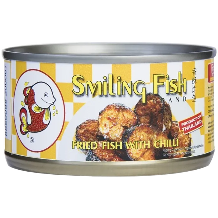 SMILING FISH Fried Mackerel with Chilli 90G