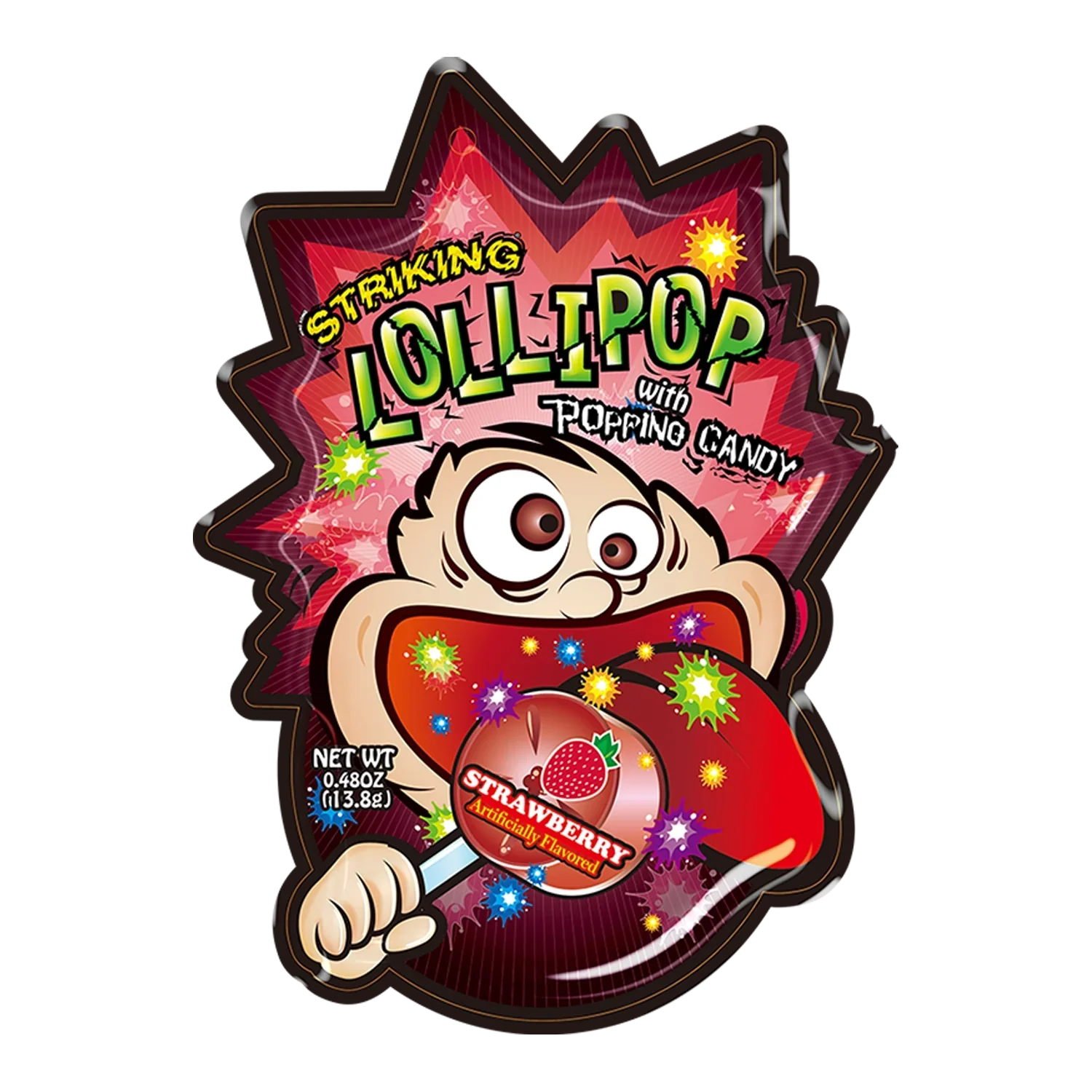 STRIKING Lollipop Popping C. Erdbeer 13,8g