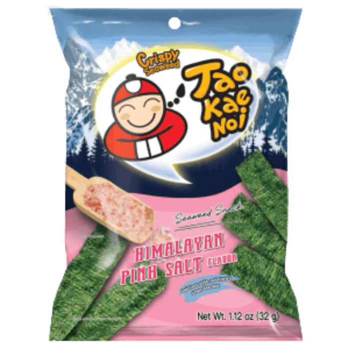 TAOKAENOI crispy Seaweed Himalayan Pink Salt 32g