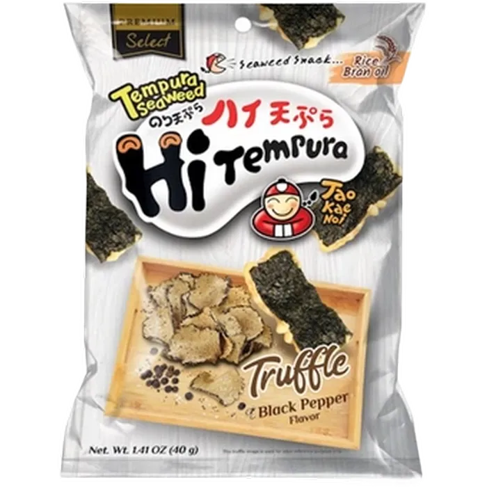 TAOKAENOI Tempura Seaweed Truffle Black Pepper 40G