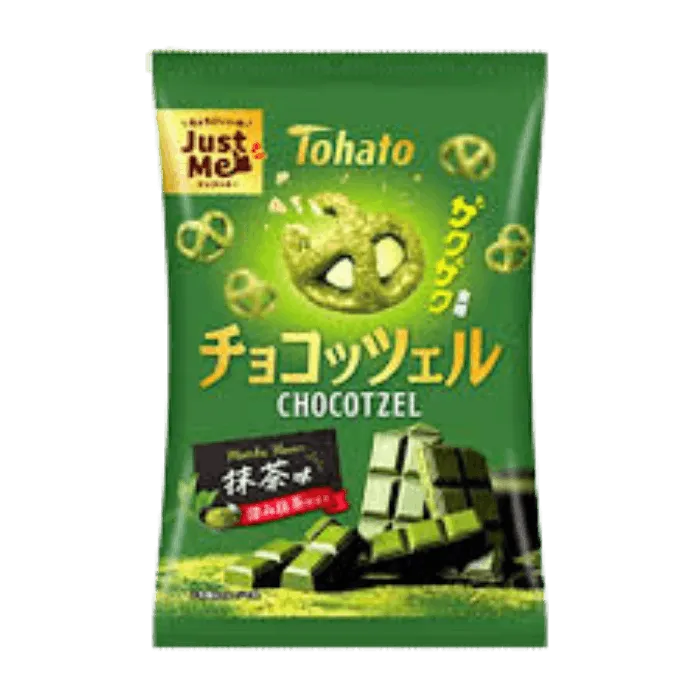 TOHATO Chocotzel Matcha Schoko Brezel 45g