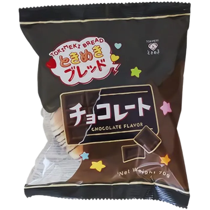 TOKIMEKI Japanese Bread Chocolate Flavour 70G