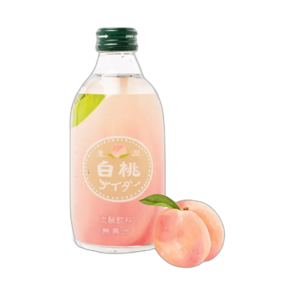TOMOMASU Peach Soda 300ML