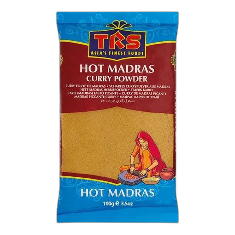 TRS Madras Curry Hot Pulver 100G