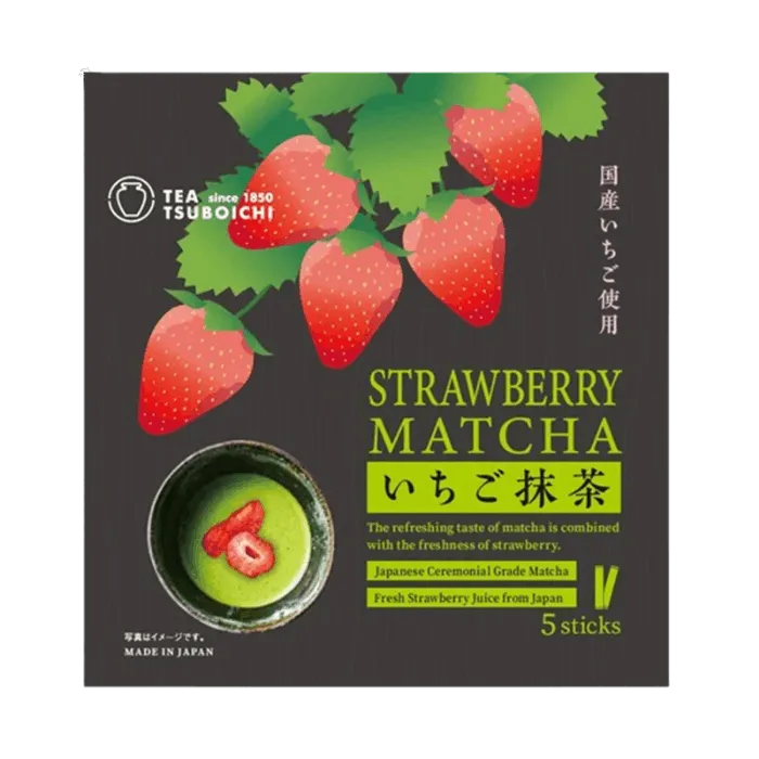 TSUBOICHI Erdbeeer Matcha Sticks 50g