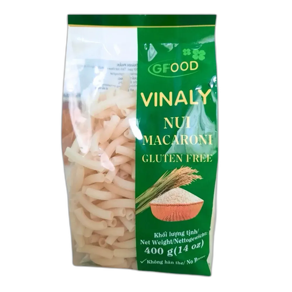 VINALY Glutenfreie Reis Macaroni Elbow/Tube 400G