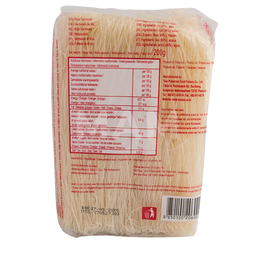 WAI WAI Reisnudeln 200G - Image 2