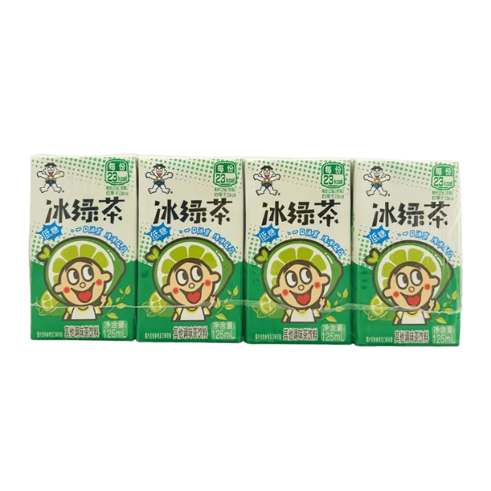 WANT WANT Eistee Grüntee gesüßt 4x125ml