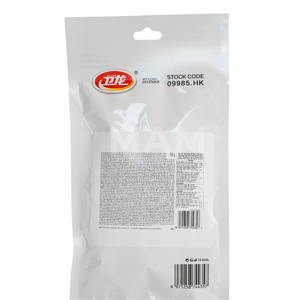 WEILONG Latiao Big Hot & Spicy 106G - Image 2