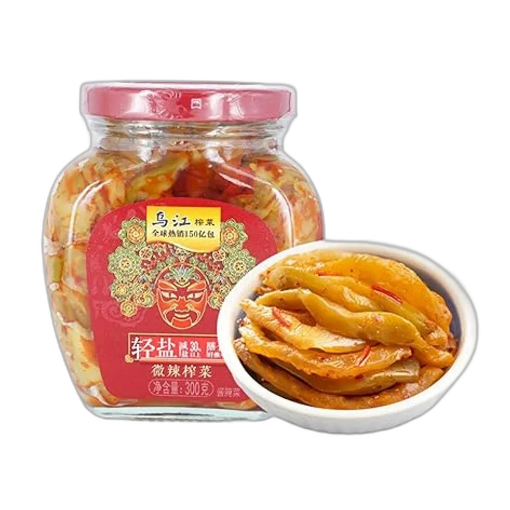 WU JIANG Preserved Mustard Stripes 80G
