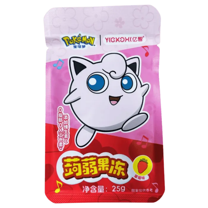 YIZHI Pokemon Erdbeer Jelly 25g