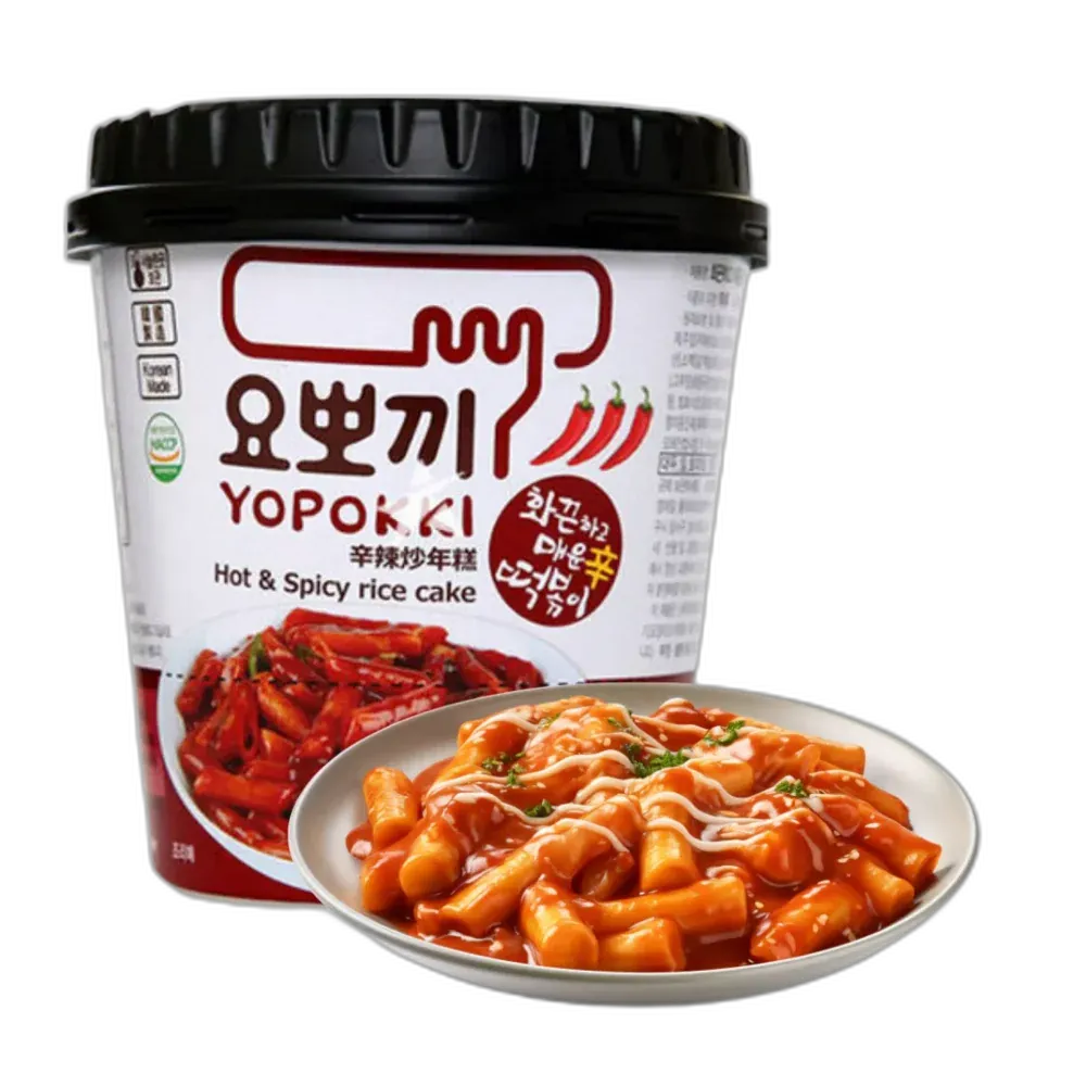 YOPOKKI Ricecake Cup Hot & Spicy 120G