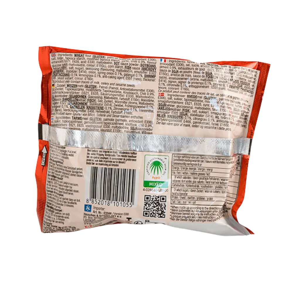 YUM YUM Instant Nudeln Garnelen Pk 60G - Image 2